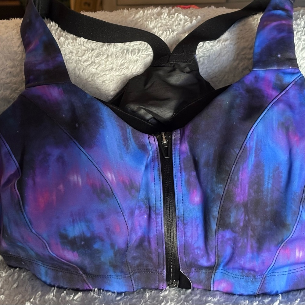 Victoria's Secret Blue and Purple Bra . Second Navy Blue with Pink flowers